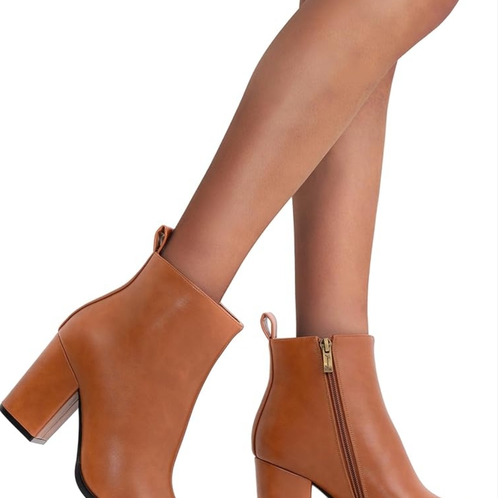 Women's Tan Ankle Boots
